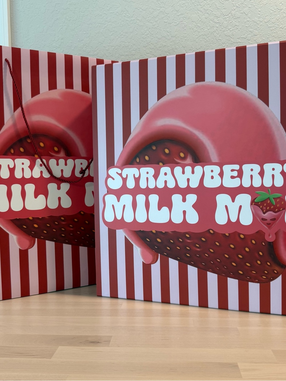 Strawberry Milk Mob Advent Box and Bag